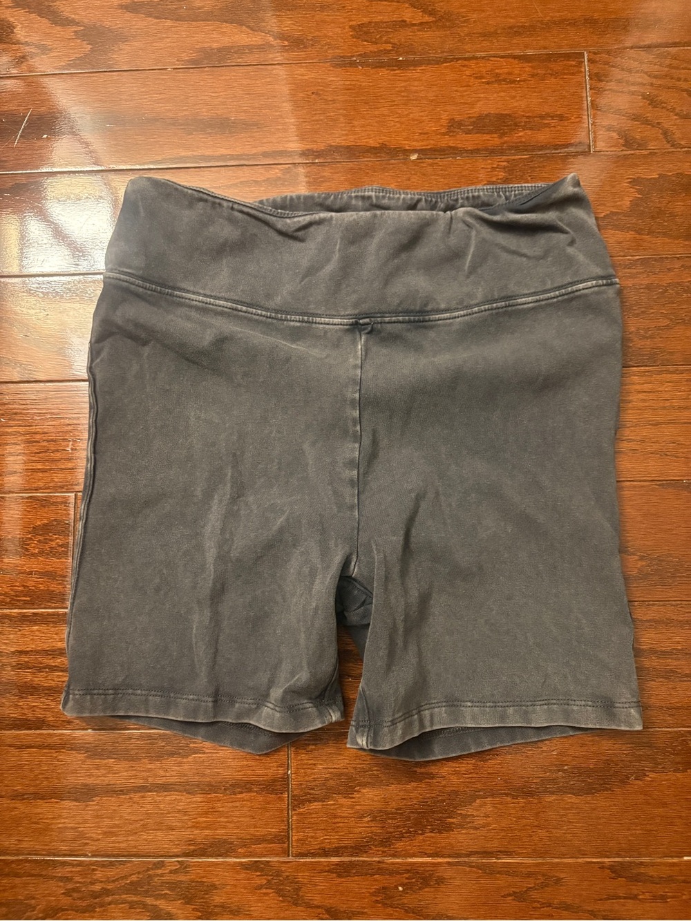 Free People Movement Acid Wash Bike Shorts Medium NWOT